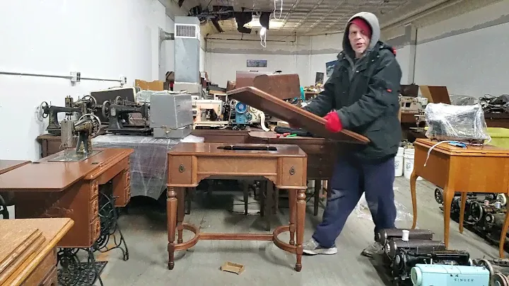 One rare beautiful sewing machine part 1!